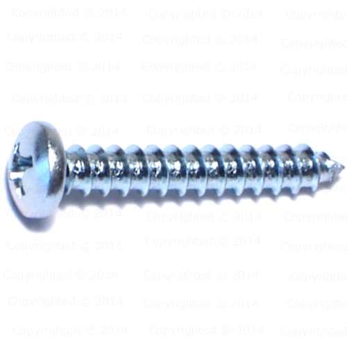 Phillips Pan Head Sheet Metal Screws 8 Diameter