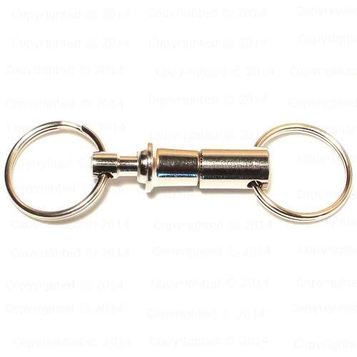 Quick Release Pull Apart Key Ring