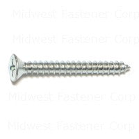 Phillips Flat Head Sheet Metal Screws - #6 Diameter