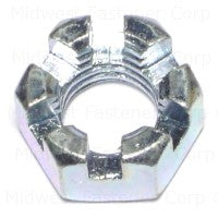 Coarse Slotted Hex Nuts