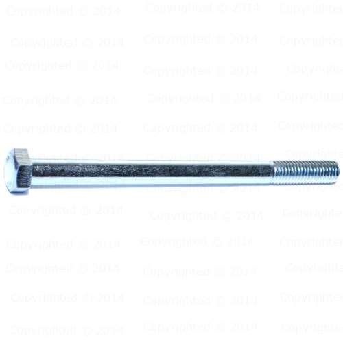 Coarse Thread Hex Bolts - 1/2" Diameter - Long Lengths