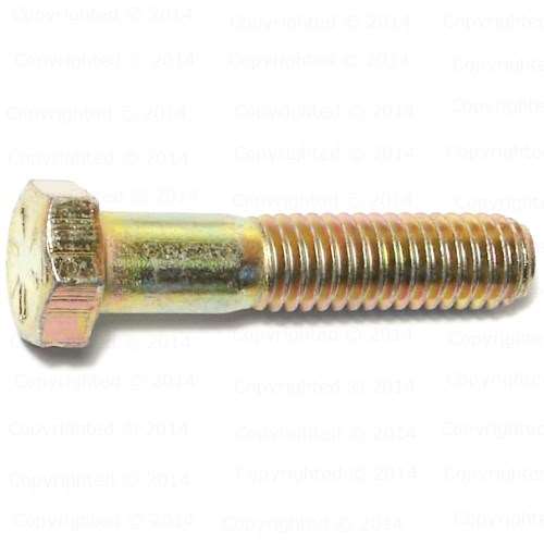 Coarse Hex Cap Screws - 3/8" Diameter