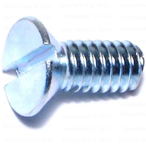 12-24 X 1/2 In. Zinc Plated Steel Phillips/Slotted Combination Drive Round Head Machine Screws 100 Pack 9004920