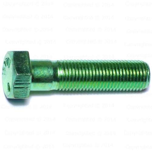 Grade 5 Hex Cap Screws - 5/16-18 X 3/4 Inch, Zinc Plated Steel, 10-Piece Set