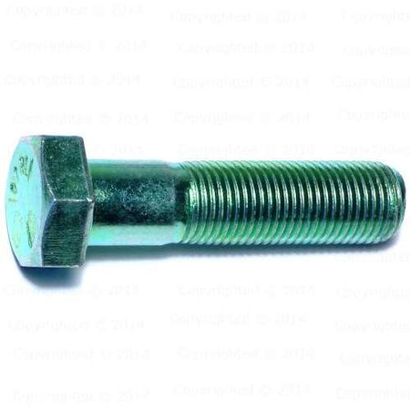 Green Rinse Fine Grade 5 Hex Cap Screws - 1/2" Diameter