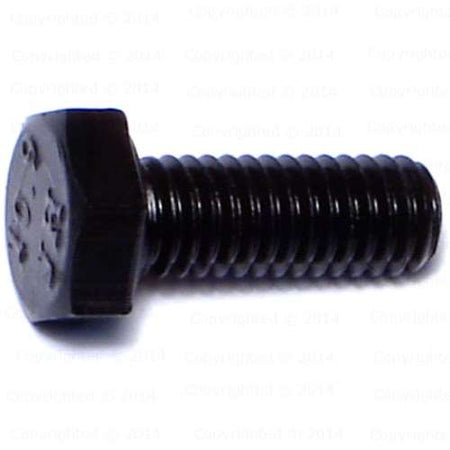 Black Rinse Metric 10.9 Hex Cap Screws - 6mm Diameter