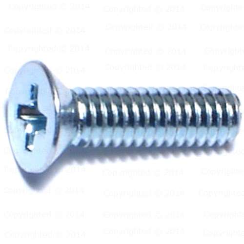 Phillips Flat Head Machine Screw - #8 Diameter