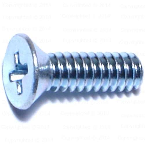 Felipe Screw Phillips Flat Head Machine Screw - #10 Diameter Coarse Thread ...