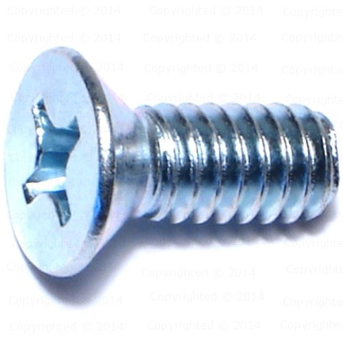 Phillips Flat Head Machine Screw - 1/4" Diameter