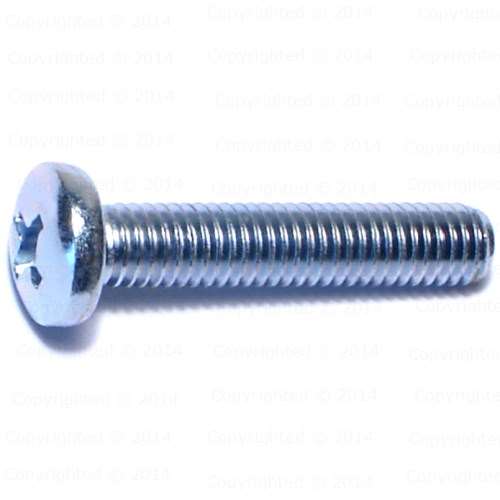 Phillips Pan Head Machine Screw - #10 Diameter Fine Thread