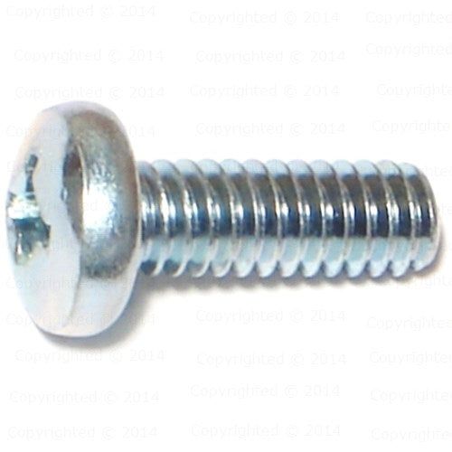 Phillips Pan Head Machine Screw - 1/4" Diameter