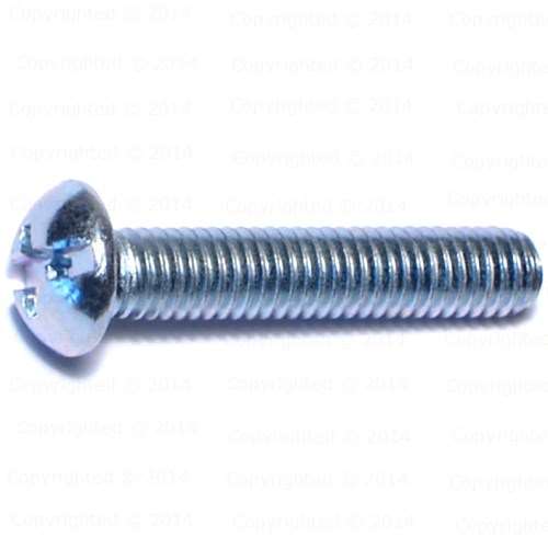 Machine Screw 10 Combination Round Head Machine Screw - #10 Diameter Fine Thread ...