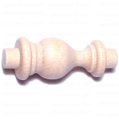 Mini Spindle Rail Wooden Gallery Rail Spindle – ScrewsAndBolts.com