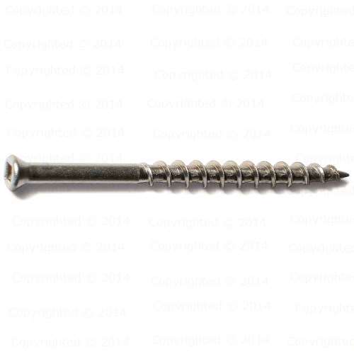 Vis Pour Terrasse (decking) Inox 316 - Tête Fraisée Carrée #8 X 3 Pouces - Lot De 250 Pièces