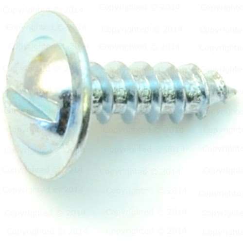 Slotted Truss Head License Plate Screw