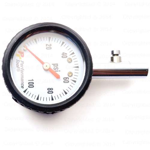 0-60 PSI Pressure Gauge HP Dial