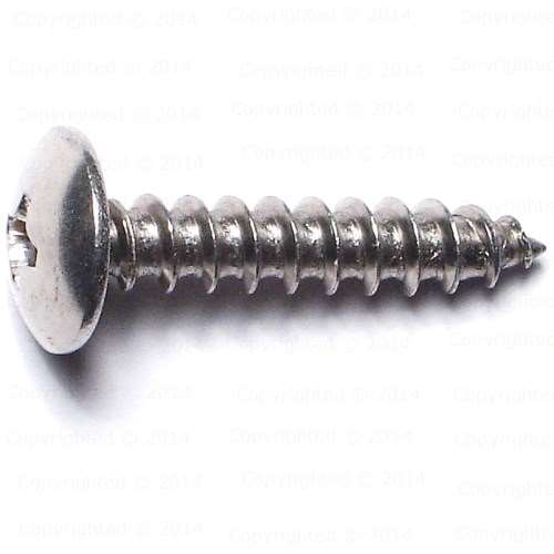 Stainless Steel Phillips Truss Head Sheet Metal Screws - #10 Diameter – ScrewsAndBolts.com