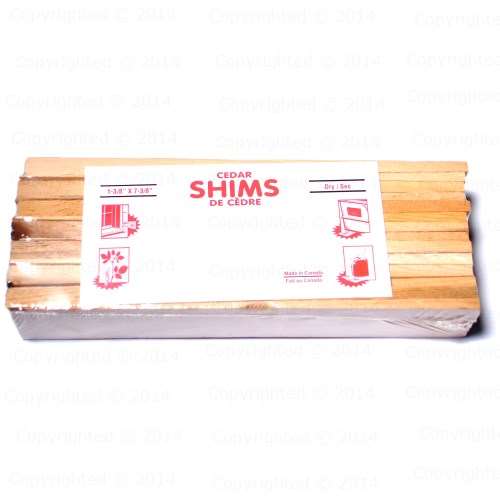 Cedar Shims
