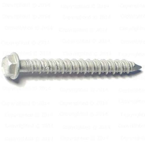 Redhead Structural Fastener Red Head Stainless Steel Hex Head Tapcon Concrete Screw ...