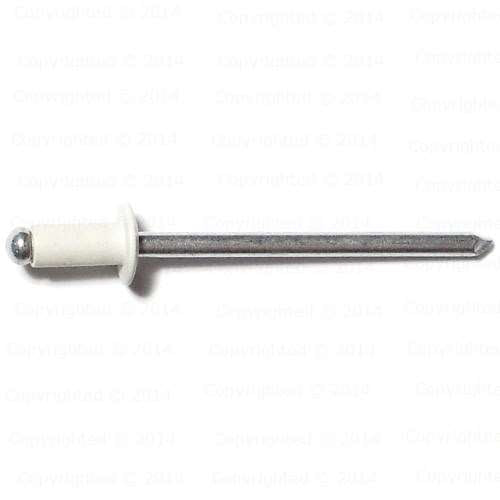 Cap Riet Pop White Short Aluminum Pop Rivet – ScrewsAndBolts.com