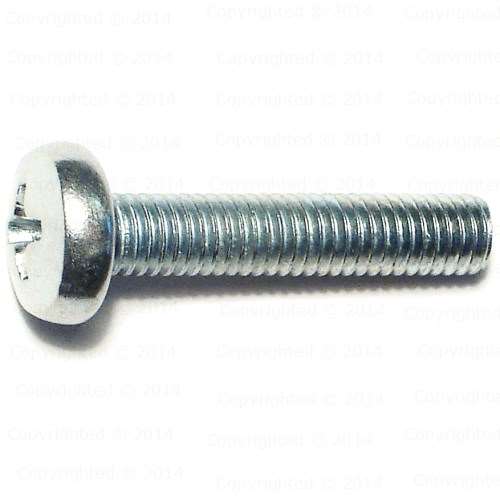 Phillips Pan Head Machine Screws - 5mm Diameter