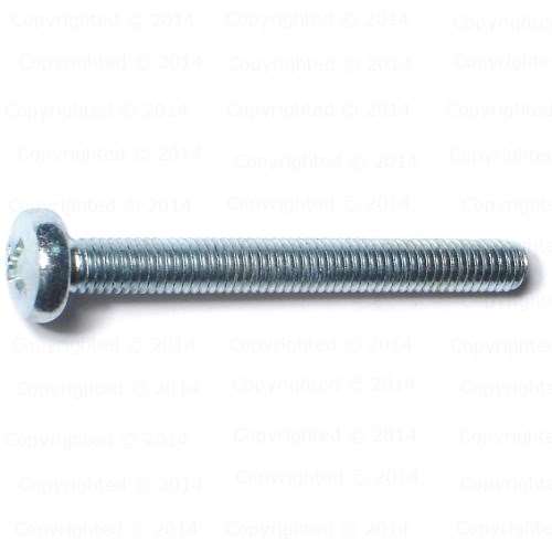 Phillips Pan Head Machine Screws - 6mm Diameter