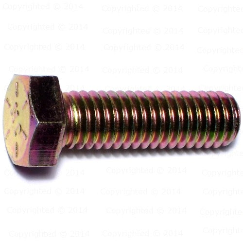 Grade 8 Coarse Thread Hex Cap Screws - 5/16" Diameter NC-2542