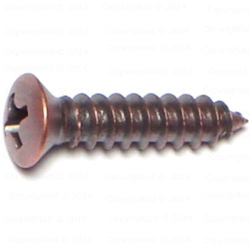 Phillips Oval Decorative Sheet Metal Screws