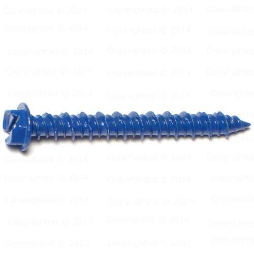 Slotted Hex Masonry Screws – ScrewsAndBolts.com