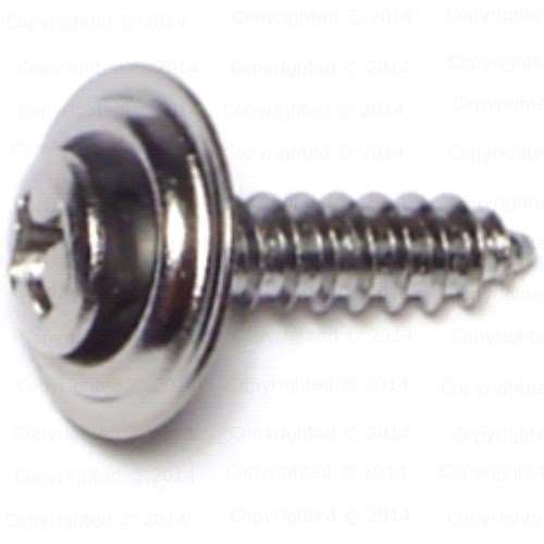 Chrome Phillips Oval Head Trim Screws
