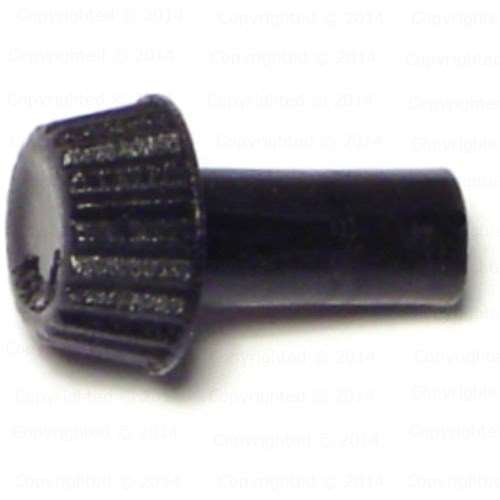 Machine Turn Knob #4 Plastic Turn Knob – ScrewsAndBolts.com