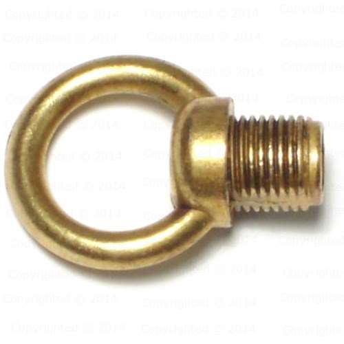 Brass Loop Finial 1/8MPT x 1-1/4