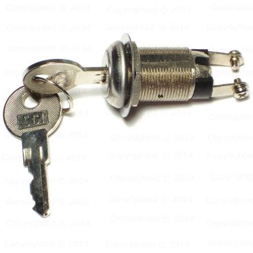 3/4" Mounting Hole Key Lock Switch