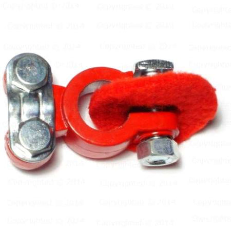 Lead Top Post Battery Terminal - Coated Red