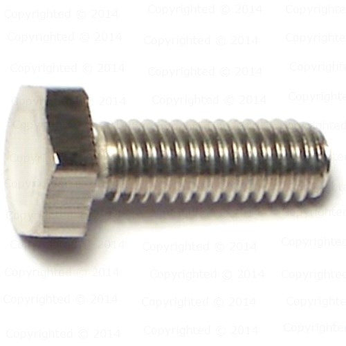 Coarse Thread Metric Stainless Steel Hex Cap Screws - 10mm Diameter  MHS-3224