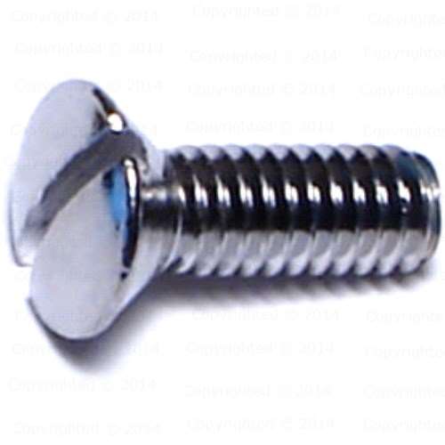 Slotted Oval Head Faucet Screws