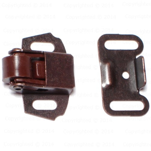 Bronze Spring Mounted Cabinet Roller Catches – ScrewsAndBolts.com