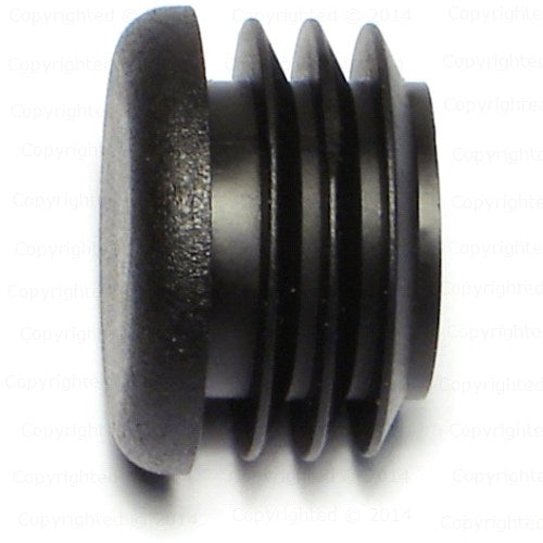 Black Round Cap Plugs