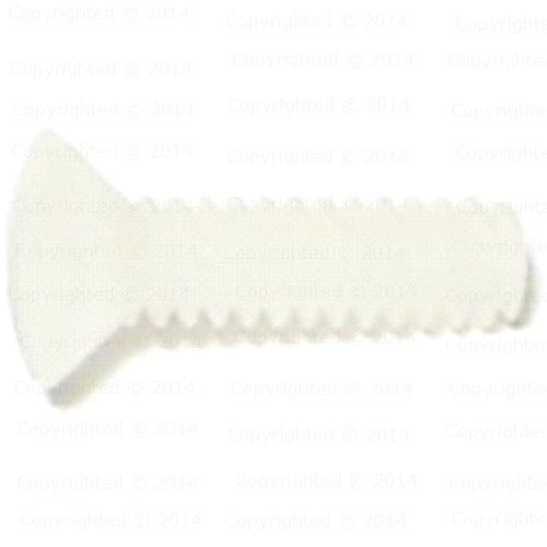 Nylon Slotted Oval Head Machine Screws