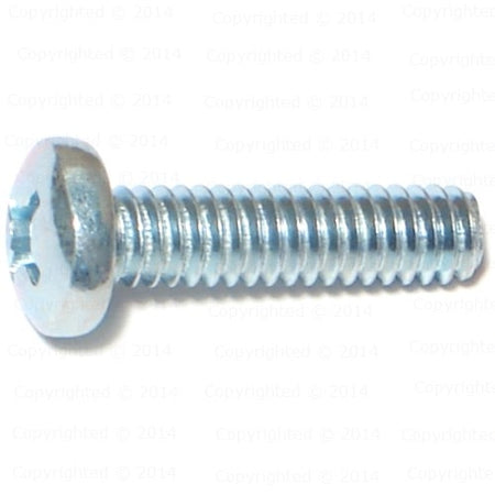 Phillips Pan Head Machine Screw - 1/4" Diameter Fine Thread